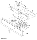 CONTROL PARTS Diagram and Parts List for PSB9240DF1BB  General Electric Microwave
