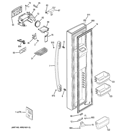 Part Location Diagram of 200D9424P010 GE BRACKET CONTROL