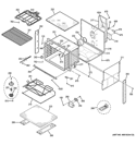 BODY PARTS Diagram and Parts List for JD750SF1SS  General Electric Range