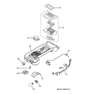 FRESH FOOD SECTION Diagram and Parts List for GTH21GCEABB  General Electric Refrigerator