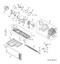 UNIT PARTS Diagram and Parts List for GTH21GCEAWW  General Electric Refrigerator