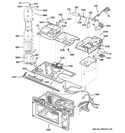 INTERIOR PARTS 2 Diagram and Parts List for CSA1201RSS03  Hotpoint Microwave