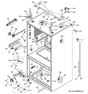 Part Location Diagram of WR23X10758 GE SWITCH LIGHT FF White