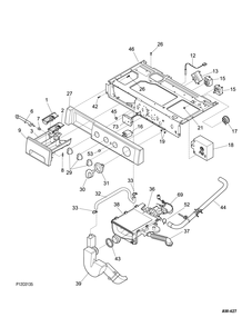 CONTROL PANEL Diagram and Parts List for WCXH214A0WW  General Electric Washer