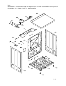 STRUCTURE Diagram and Parts List for GTMX180ED5WW  General Electric Dryer