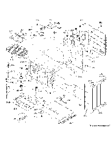 Lower Oven Diagram and Parts List for PS960YP3FS  General Electric Range