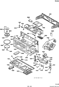 Part Location Diagram of WB1X1526 GE HARDWARE KIT