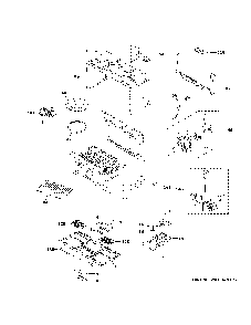 Oven Cavity Parts Diagram and Parts List for CVM517P4M2W2  General Electric Microwave