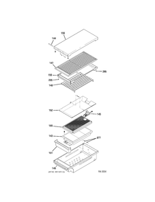 Part Location Diagram of WS01F03270 GE PIPE MANIFOLD Assembly LF (G.)