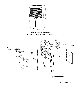 Part Location Diagram of WK85X29214 GE FILTER
