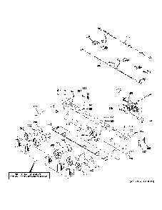 Control Panel Diagram and Parts List for ZGP304NT1SS  General Electric Range