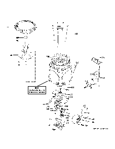 Tub And Motor Diagram and Parts List for GTW220ACK7WW  General Electric Washer