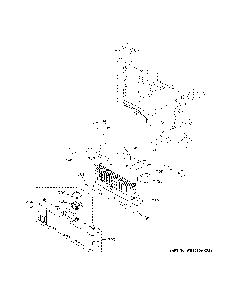 Fresh Food Section Diagram and Parts List for CFE28TP4MGW2  General Electric Refrigerator