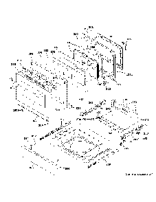 Door & drawer parts Diagram and Parts List for JGSS66SEL3SS  General Electric Range