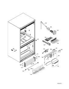 FZ FUNCTIONAL PARTS Diagram and Parts List for PNR22LGEAFWW  General Electric Refrigerator