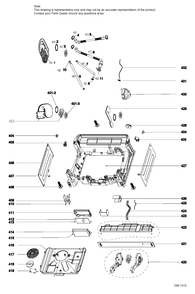 BODY PARTS 2 Diagram and Parts List for PDT660SGF2BB  General Electric Dishwasher