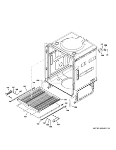 BODY PARTS 2 Diagram and Parts List for CDT865SMJ2DS  General Electric Dishwasher