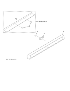 CONTROL PARTS Diagram and Parts List for ZWL1126SJ2SS  General Electric Microwave