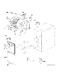 Cabinet Diagram and Parts List for NF96U045V3B01  General Electric Furnace