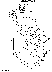 Part Location Diagram of WB64X81 GE USE MCN TJ108