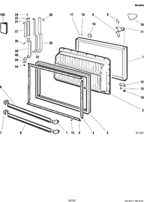 Part Location Diagram of WR3M435 GE NO LONGER AVAILABLE