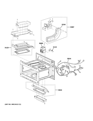 Insulator Parts 2 Diagram and Parts List for CSB923M2N1S5  General Electric Microwave