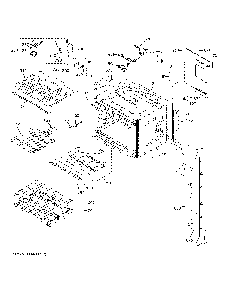 Upper Oven Diagram and Parts List for CTD90DM2N1S5  General Electric Wall Oven