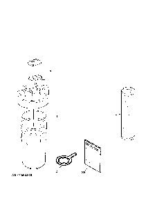 Water Filter Diagram and Parts List for GXWH60T  General Electric Water Filter System