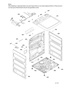 STRUCTURE Diagram and Parts List for GTD42EAAJ1WW  General Electric Dryer