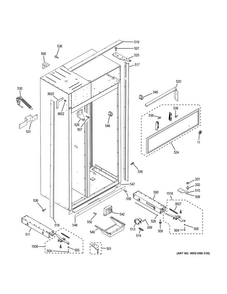 Part Location Diagram of WR2X8613 GE STRAP
