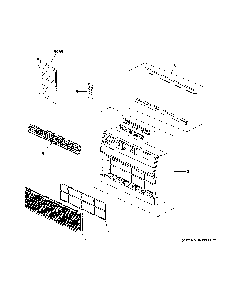 Room Air Conditioner Diagram and Parts List for AJCQ12DWHK1  General Electric Air Conditioner