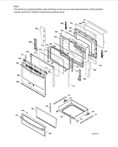 Part Location Diagram of WS01F00511 GE HARNESS WIRE INFINITE