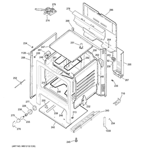Part Location Diagram of WB56X22015 GE PANEL SIDE