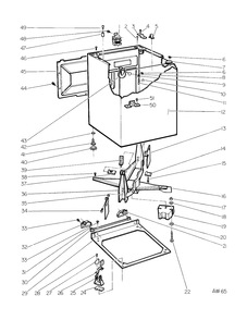 Part Location Diagram of WH2X931 GE SCREW