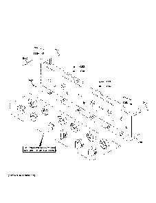 Control Panel Diagram and Parts List for CGU366P4T1W2  General Electric Cooktop