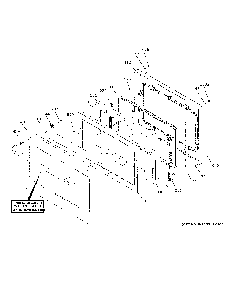 Door Diagram and Parts List for CKS70DP2N3S1  General Electric Wall Oven