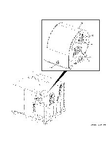 Part Location Diagram of 22U29 GE Blower Housing And Wheel 10 X 6-(Cto)