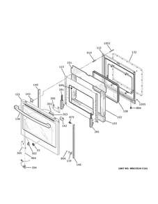 Part Location Diagram of WB34X33356 GE FRAME CAMERA MOUNT