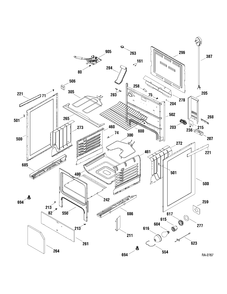 Part Location Diagram of WS01F01874 GE OVERLAY T09