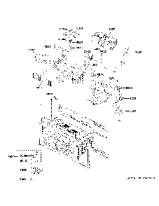 Interior Parts Diagram and Parts List for CVM721M2N8S5  General Electric Microwave