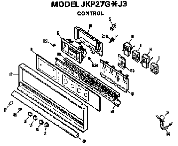 Part Location Diagram of WB2X2058 GE Gasket