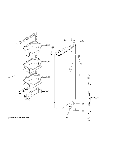 Fresh food door - rh Diagram and Parts List for GNE21FMKNFES  General Electric Refrigerator