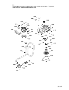 DRIVE COMPONENTS WASHER Diagram and Parts List for GUD24ESMJ0WW  General Electric Dryer