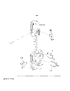 Latch Board Parts Diagram and Parts List for QVM7167RN8SS  General Electric Microwave