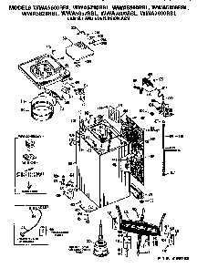 Part Location Diagram of WH12X904 GE Timer