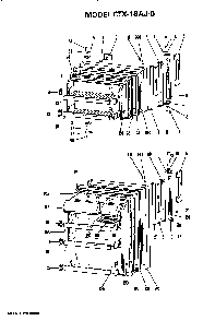 Doors Diagram and Parts List for CTX18AJBR  Hotpoint Refrigerator