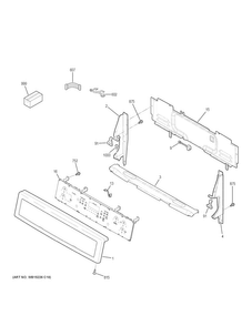 Part Location Diagram of 31-17220 GE Pm manual mini & wd Assembly