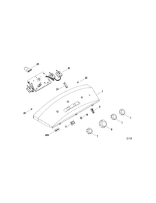 Part Location Diagram of WW02F00385 GE KNOB CONTROL ASSEMBLY SI