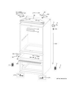 Part Location Diagram of WR02X39067 GE PEX WATER TUBE WITH CONNECTOR