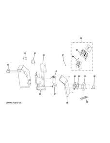 Control Parts Diagram and Parts List for AJEQ08ACFL1  General Electric Air Conditioner
